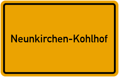 Branchenbuch Neunkirchen-Kohlhof, Saarland