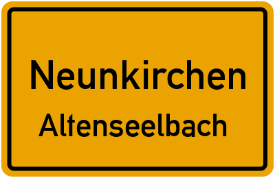 Straßenverzeichnis Neunkirchen Altenseelbach