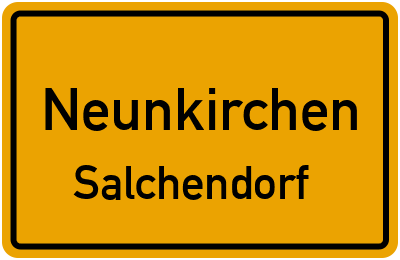 Ortsschild Neunkirchen Salchendorf
