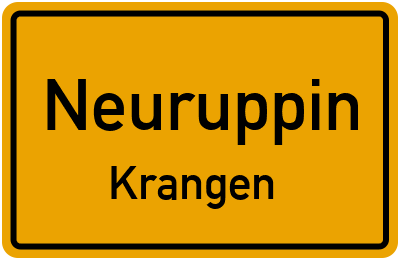 Straßenverzeichnis Neuruppin Krangen