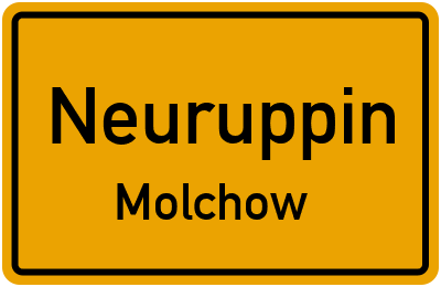 Straßenverzeichnis Neuruppin Molchow