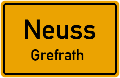 Straßenverzeichnis Neuss Grefrath