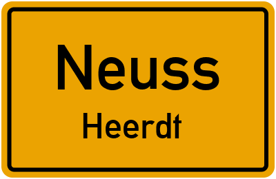 Straßenverzeichnis Neuss Heerdt