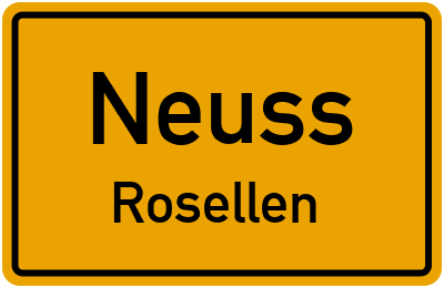 Straßenverzeichnis Neuss Rosellen