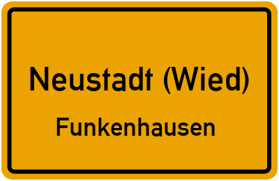 Straßenverzeichnis Neustadt (Wied) Funkenhausen