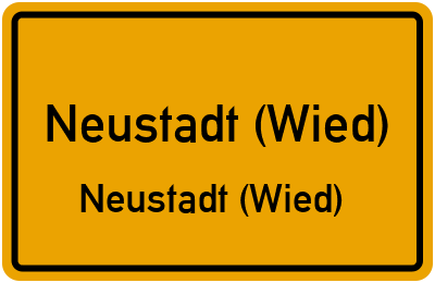 Straßenverzeichnis Neustadt (Wied) Neustadt (Wied)
