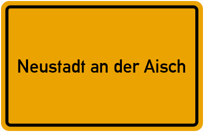 Wo liegt Neustadt an der Aisch?