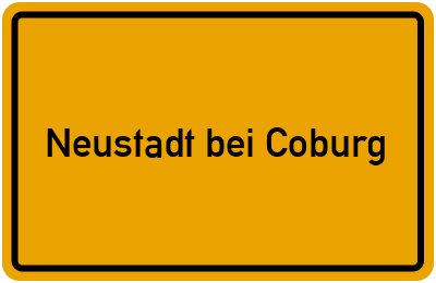 Wo liegt Neustadt bei Coburg?
