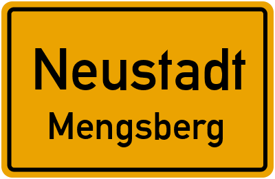Straßenverzeichnis Neustadt Mengsberg