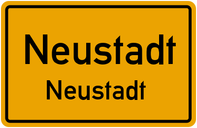 Straßenverzeichnis Neustadt Neustadt