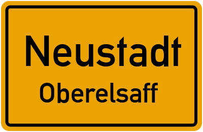 Straßenverzeichnis Neustadt Oberelsaff