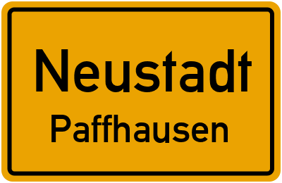 Straßenverzeichnis Neustadt Paffhausen