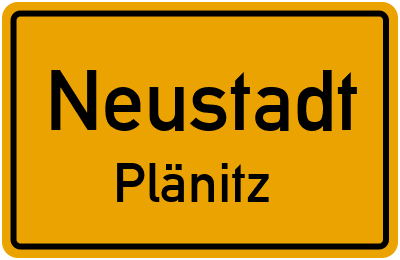 Straßenverzeichnis Neustadt Plänitz