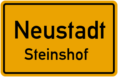 Straßenverzeichnis Neustadt Steinshof