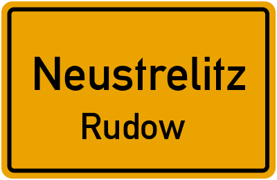 Straßenverzeichnis Neustrelitz Rudow