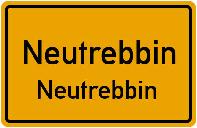 Straßenverzeichnis Neutrebbin Neutrebbin