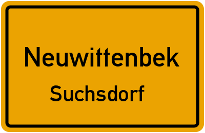 Straßenverzeichnis Neuwittenbek Suchsdorf