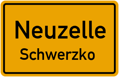 Straßenverzeichnis Neuzelle Schwerzko
