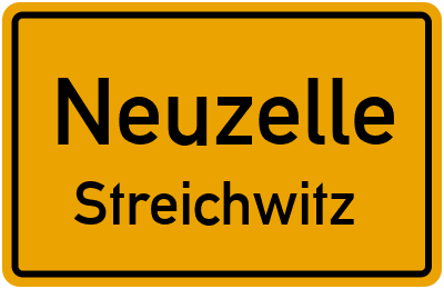Straßenverzeichnis Neuzelle Streichwitz