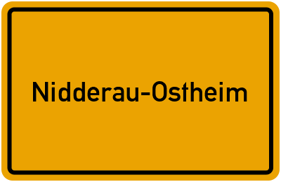 Branchenbuch Nidderau-Ostheim, Hessen