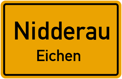 Straßenverzeichnis Nidderau Eichen