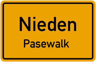 Straßenverzeichnis Nieden Pasewalk