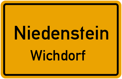 Straßenverzeichnis Niedenstein Wichdorf