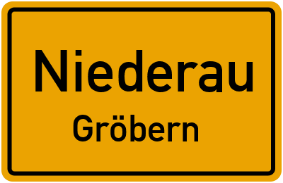 Straßenverzeichnis Niederau Gröbern