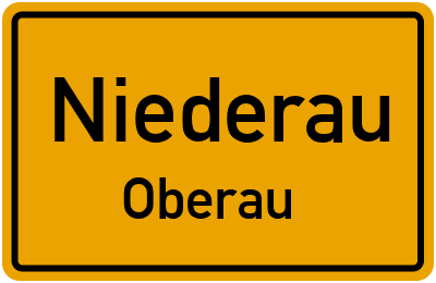 Straßenverzeichnis Niederau Oberau