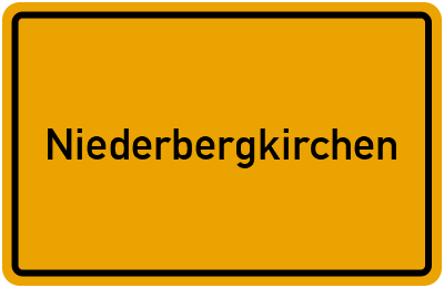 Niederbergkirchen in Bayern