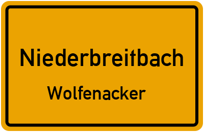 Straßenverzeichnis Niederbreitbach Wolfenacker