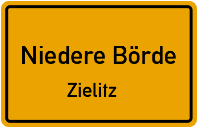Straßenverzeichnis Niedere Börde Zielitz