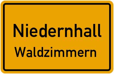 Straßenverzeichnis Niedernhall Waldzimmern