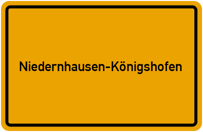 Branchenbuch Niedernhausen-Königshofen, Hessen