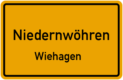Straßenverzeichnis Niedernwöhren Wiehagen