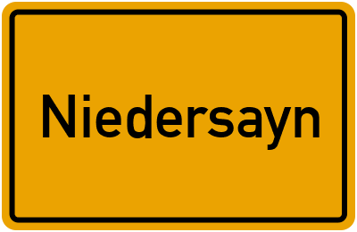 Niedersayn in Rheinland-Pfalz