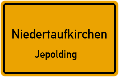Straßenverzeichnis Niedertaufkirchen Jepolding
