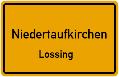 Straßenverzeichnis Niedertaufkirchen Lossing