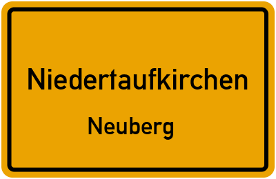 Straßenverzeichnis Niedertaufkirchen Neuberg