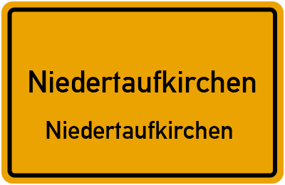 Straßenverzeichnis Niedertaufkirchen Niedertaufkirchen