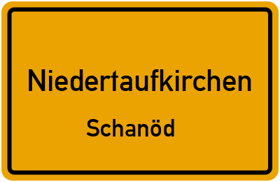 Straßenverzeichnis Niedertaufkirchen Schanöd