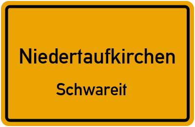 Straßenverzeichnis Niedertaufkirchen Schwareit