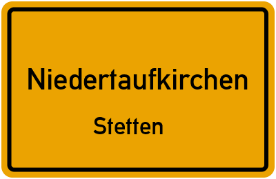Straßenverzeichnis Niedertaufkirchen Stetten