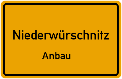 Straßenverzeichnis Niederwürschnitz Anbau