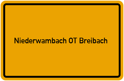 Branchenbuch Niederwambach OT Breibach, Rheinland-Pfalz