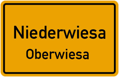 Straßenverzeichnis Niederwiesa Oberwiesa