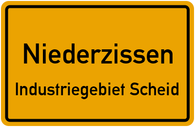 Straßenverzeichnis Niederzissen Industriegebiet Scheid