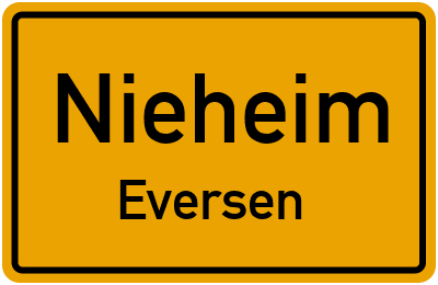 Straßenverzeichnis Nieheim Eversen