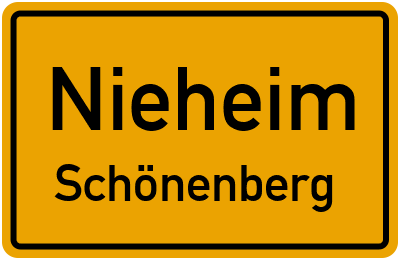 Straßenverzeichnis Nieheim Schönenberg