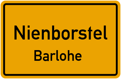 Straßenverzeichnis Nienborstel Barlohe